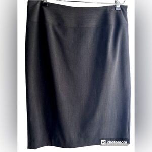 ALFANI Pencil Skirt, Lined, Knee length, Gray Size 10
